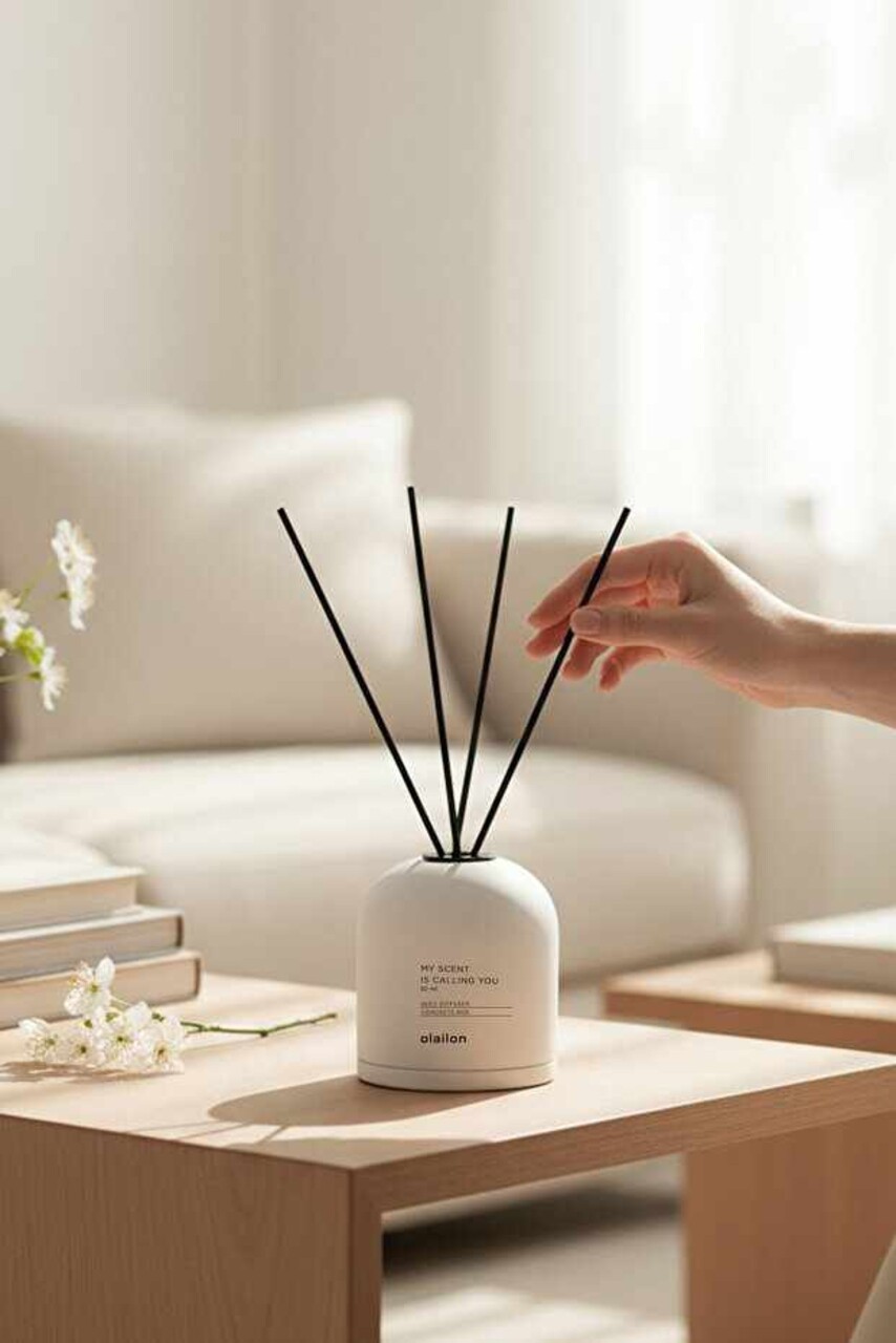 Bețișoare odorizante, Concarte, Alb - imagine 5